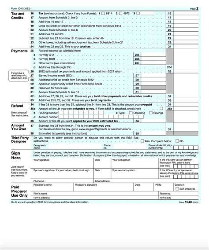 2023 Short Form Printable Forms Free Online