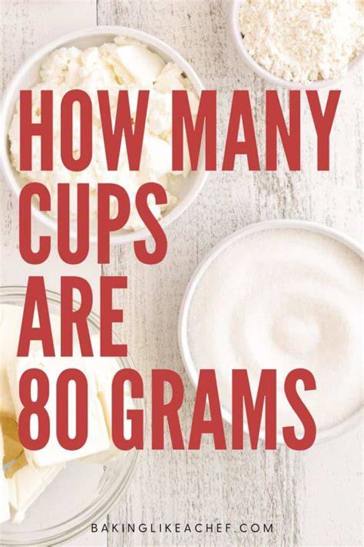 80 Grams To Cups Of Sugar Made Easy