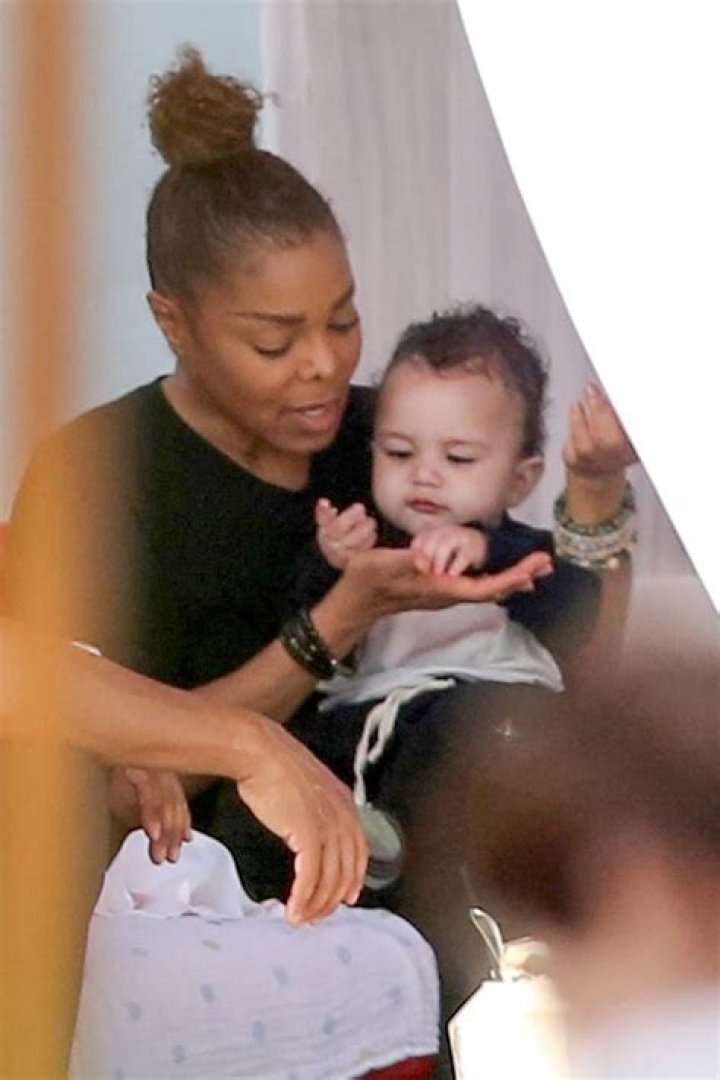 and her baby, Eissa jackson son, jackson baby