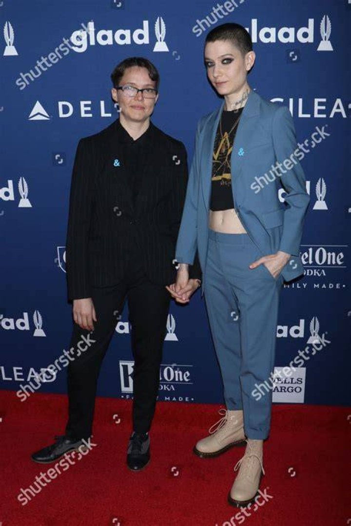Asia Kate Dillon R Partner Corinne Editorial Stock Photo Stock Image
