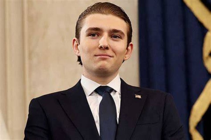 Attack on Barron Trump's clothes by website sparks outrage