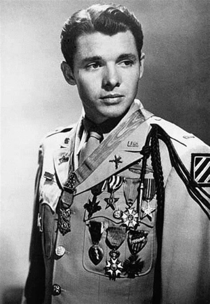 Audie Murphy, one of the most decorated combat soldiers of the second