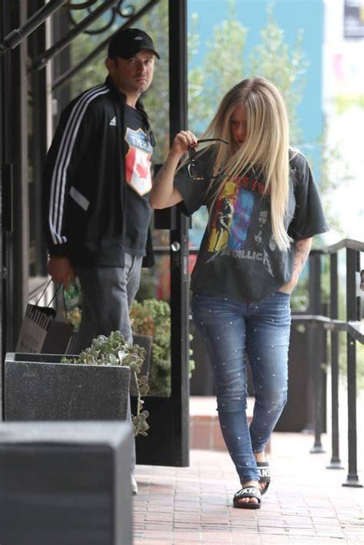 AVRIL LAVIGNE Shopping at Couture Kids in West Hollywood 06/15/2019
