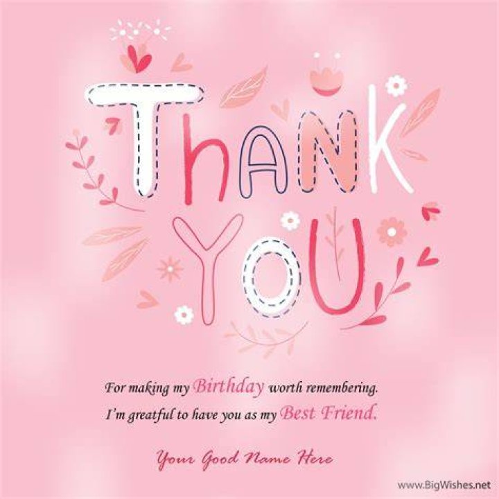 Birthday Wishes Reply Images Thanks for Birthday Wishes