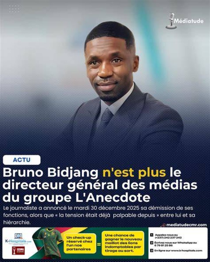 Bruno Bidjang parle de sa rencontre avec JeanPierre Amougou Belinga et