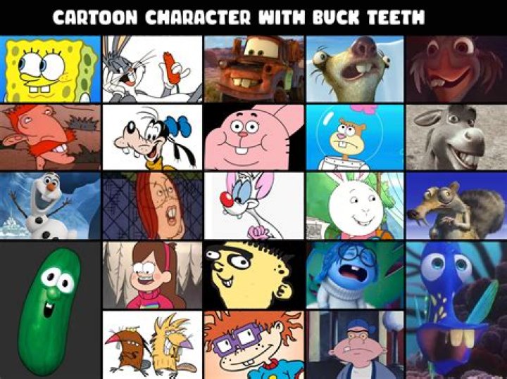 Buck Tooth Cartoon Characters , Free Transparent Clipart ClipartKey