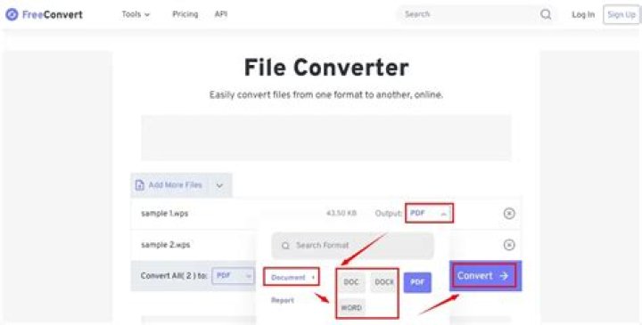 Can I convert a Works document to Word?