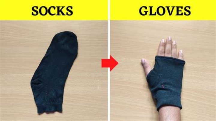 Can you turn socks into gloves?