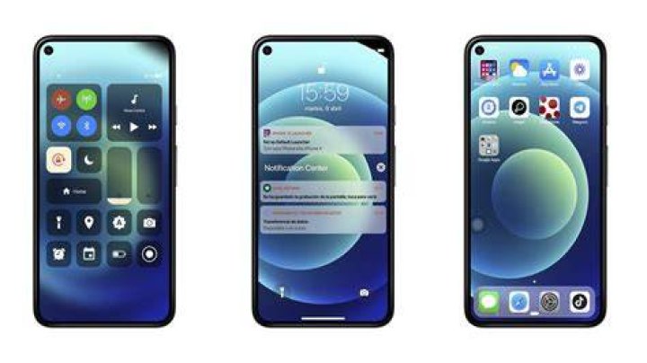 Can you use a launcher on iPhone?