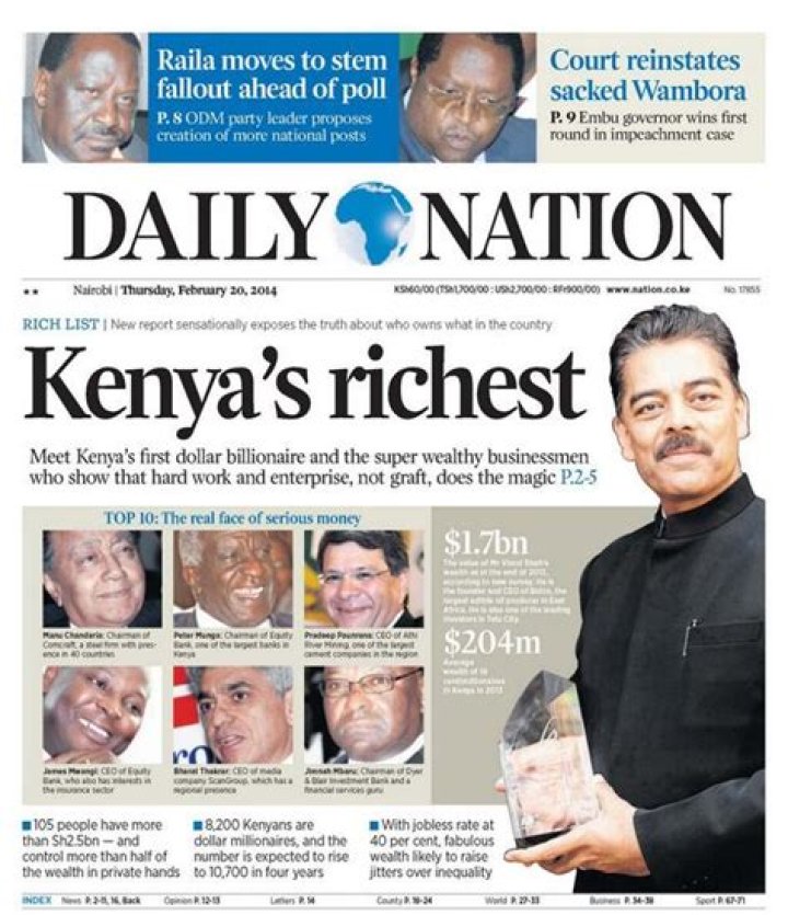 Daily Nation Breaking News, Kenya, Africa, Politics, Business, Sports