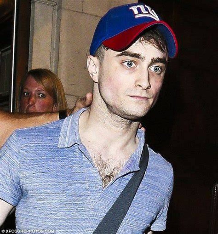 Daniel Radcliffe sparks concern with his pale and gaunt appearance as he leaves theatre after