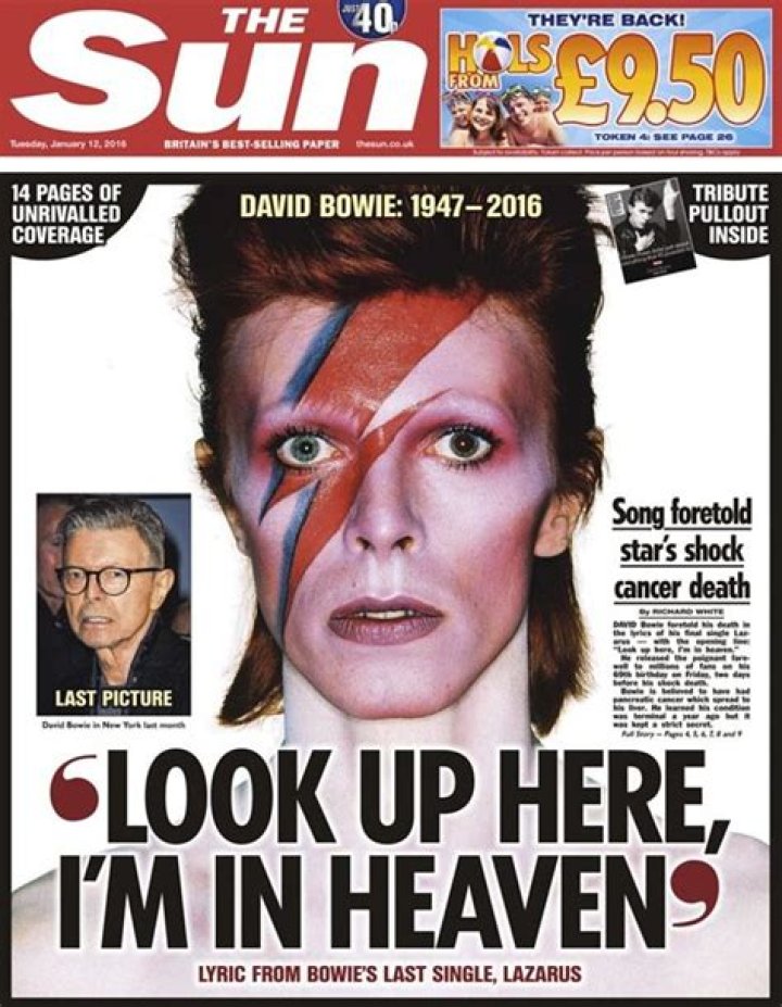 David Bowie Dead Obituary