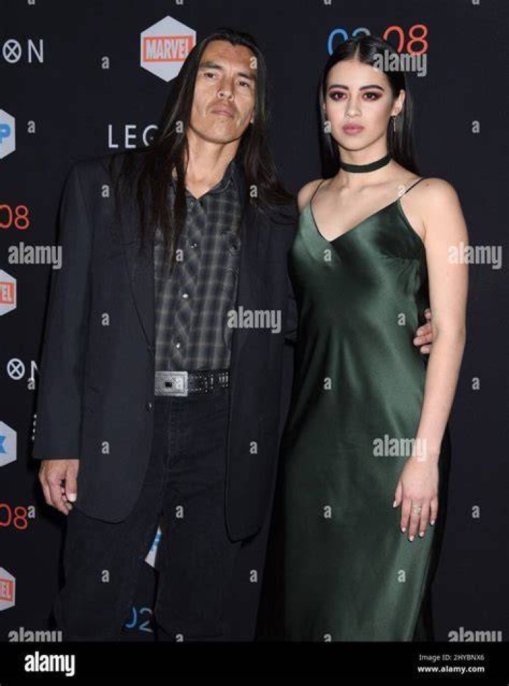 David Midthunder and Amber Midthunder arriving for the series premiere