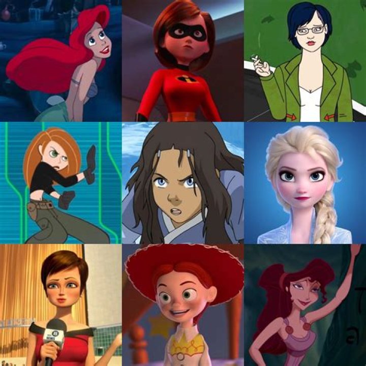 Disney Female Animated Characters