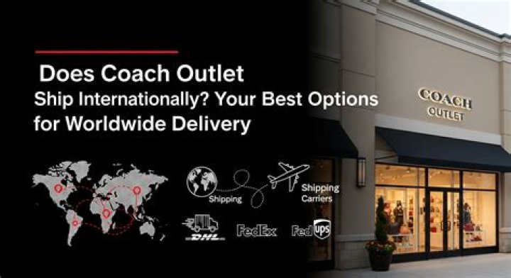Does Coach Outlet offer free shipping?