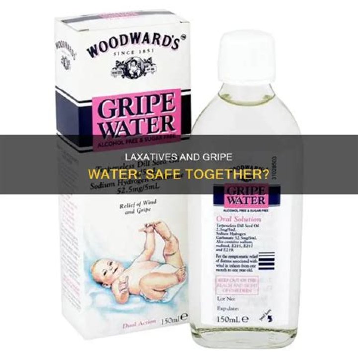 Does gripe water have any drug interactions?