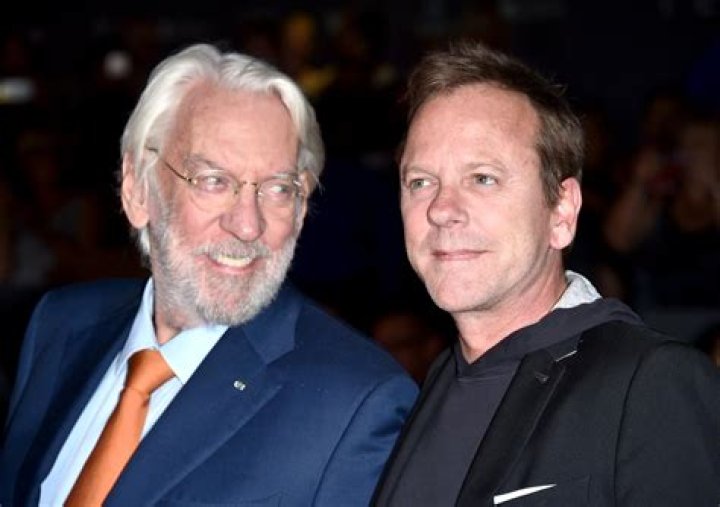 Donald and Kiefer Sutherland Celebrities With Famous Dads POPSUGAR