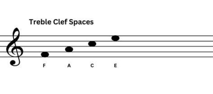 Easy Way To Remember The Treble Clef Staff Spaces Acronyms