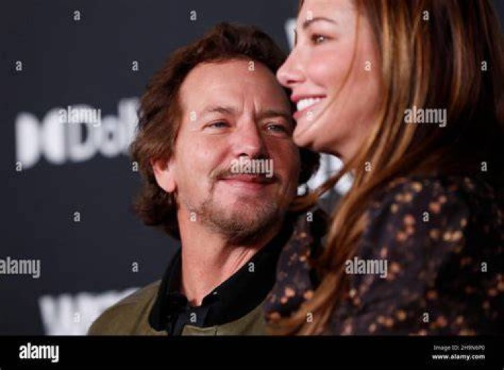 Eddie Vedder Holds Wife In Romantic Boat Photo