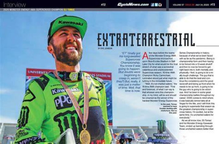 Eli Tomac Interview Cycle News