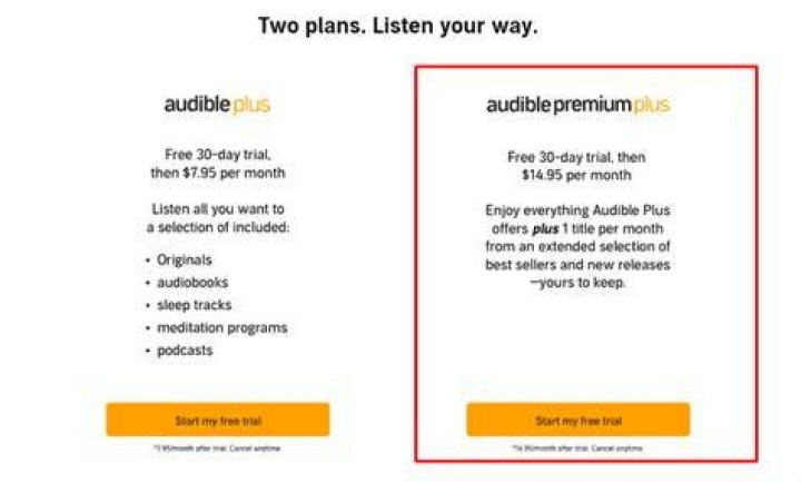 Freeding with Audible