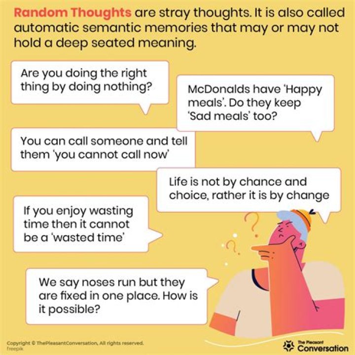 Funny Random Thoughts Of The Day