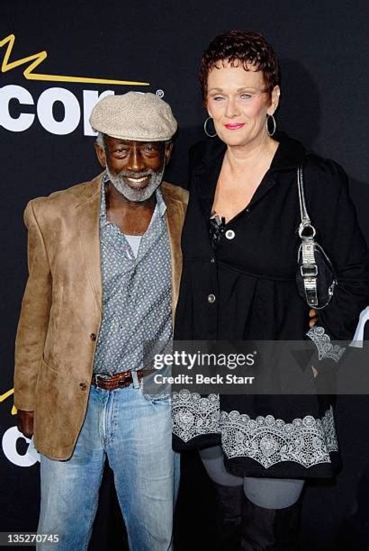 Garrett Morris And His Wife At The American Comedy Awards, La, 4252001