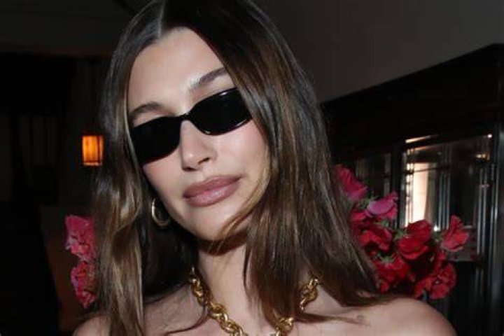 Hailey Bieber Stuns in a Blue Dress at Odell Beckham Jr.&rsquo;s Birthday