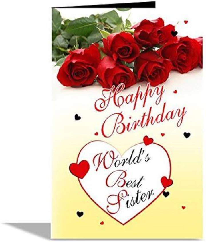 Happy Birthday Images For Sister,Greetings And Wishes