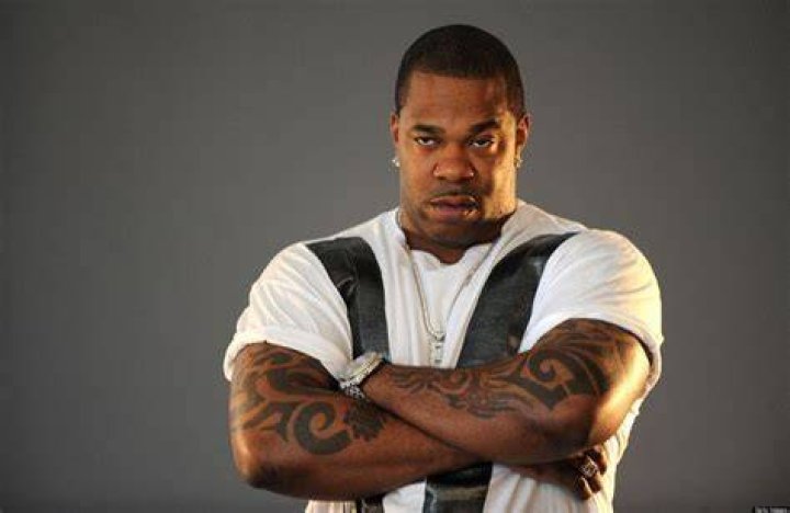 Highly fashionable rapper Busta Rhymes and his family