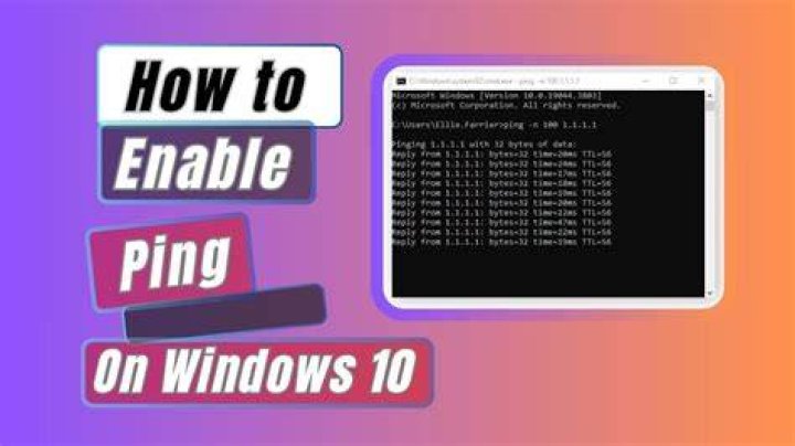 How do I enable ping in Juniper?