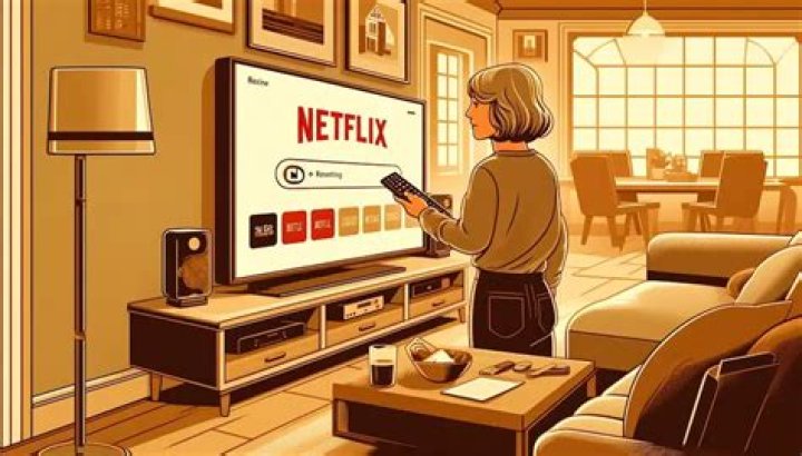 How do I reset Netflix on my Panasonic TV?