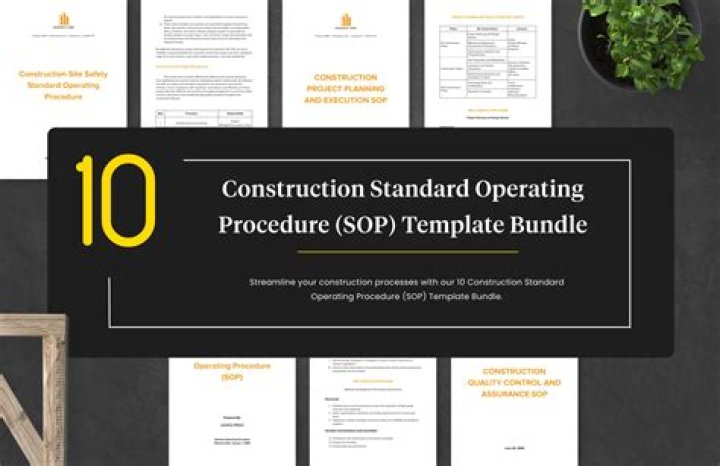 How do I write a sop for construction management?