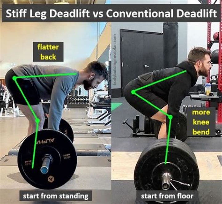How do you do a stiff legged deadlift?
