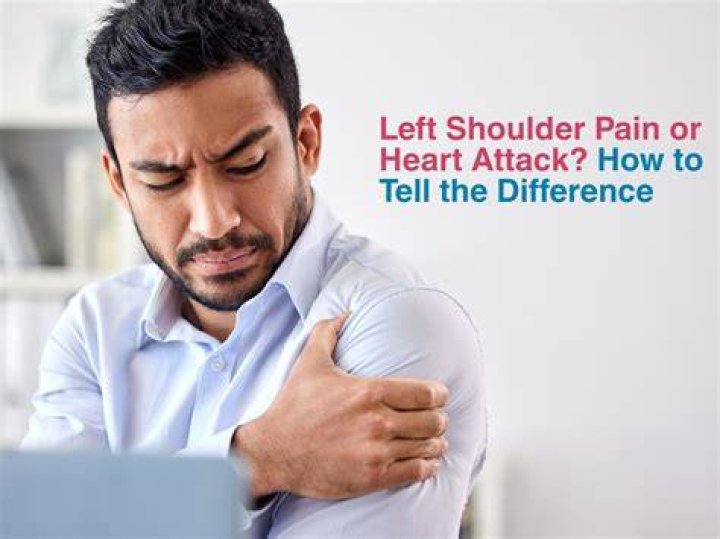 How do you know if left shoulder pain is heart related?