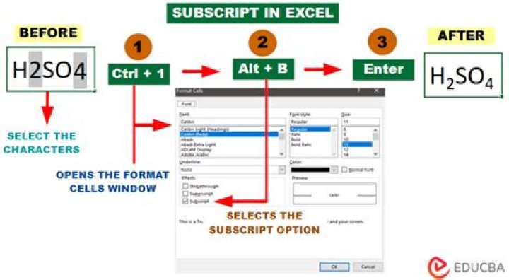 How do you make a subscript on a calculator?