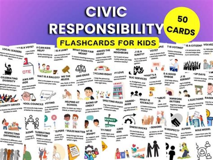 How do you teach children civic responsibility?