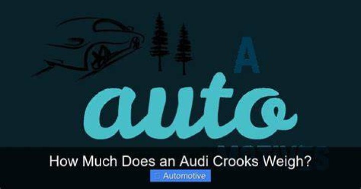 How much does an Audi wheel weigh?