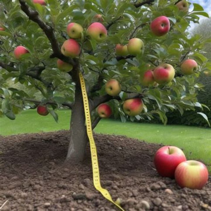 How tall does a Fuji apple tree get?
