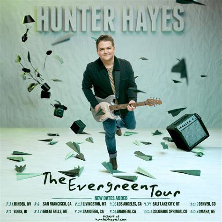 Hunter Hayes Announces Let&rsquo;s Be Crazy Headlining Tour Dates