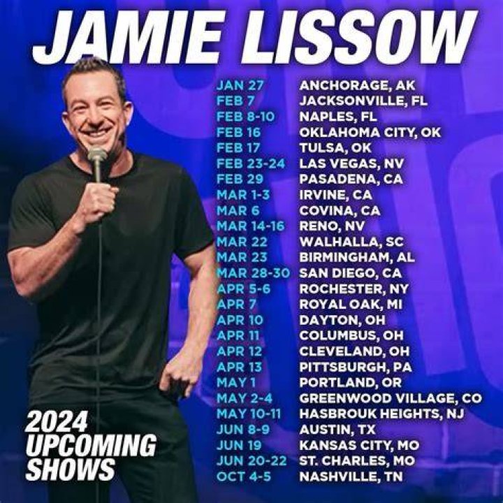 Jamie Lissow Tour 2023 2023 Calendar