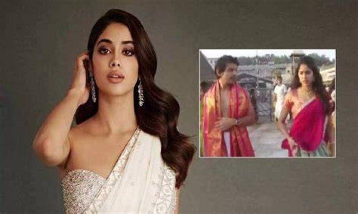 Janhvi Kapoor visits Tirupati Temple with rumoured boyfriend Shikhar