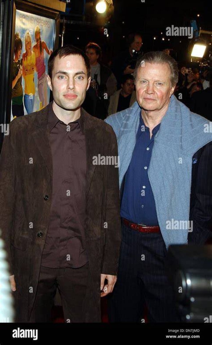 Jon Voight and his son, James Haven, showed up together to celebrate