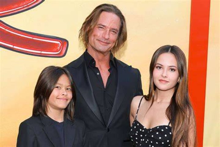 Josh Holloway and his kids