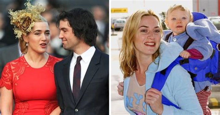 Kate Winslet with her kids Mia and John Celebrity Kids, Celebrity