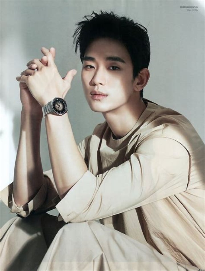 Kim soo hyun is quietly studly modeling watches for elle korea april
