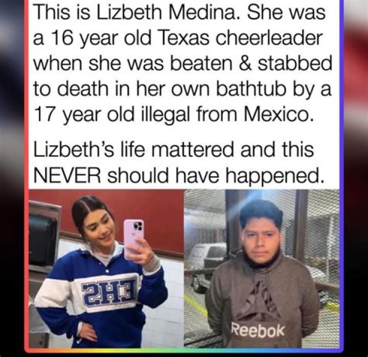 Lizbeth Medina, A16 Year Old, Texas High School Cheerleader Found Dead