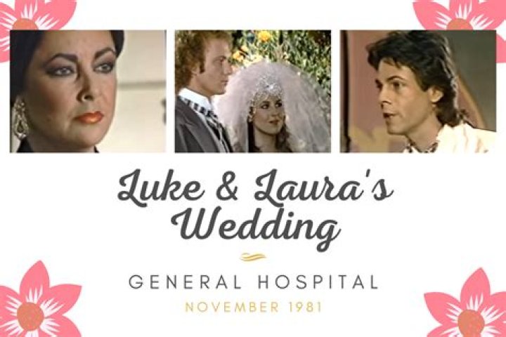 Luke & Laura 1981 General Hospital LOL! ! Luke and laura, Tv weddings