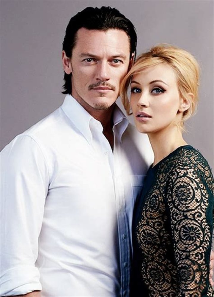 Luke Evans and Sarah Gadon they both look lovely as husband and wife