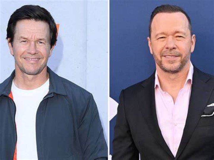 Mark joins brother Donnie Wahlberg on stage for first time in 20 years